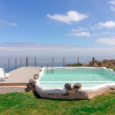 Flatguest Charming House + Pool + Terrace + Views Villa Santa Maria de Guia de Gran Canaria Eksteriør billede