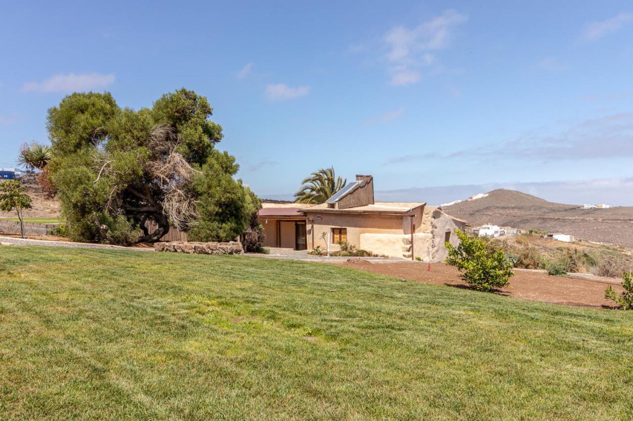 Flatguest Charming House + Pool + Terrace + Views Villa Santa Maria de Guia de Gran Canaria Eksteriør billede