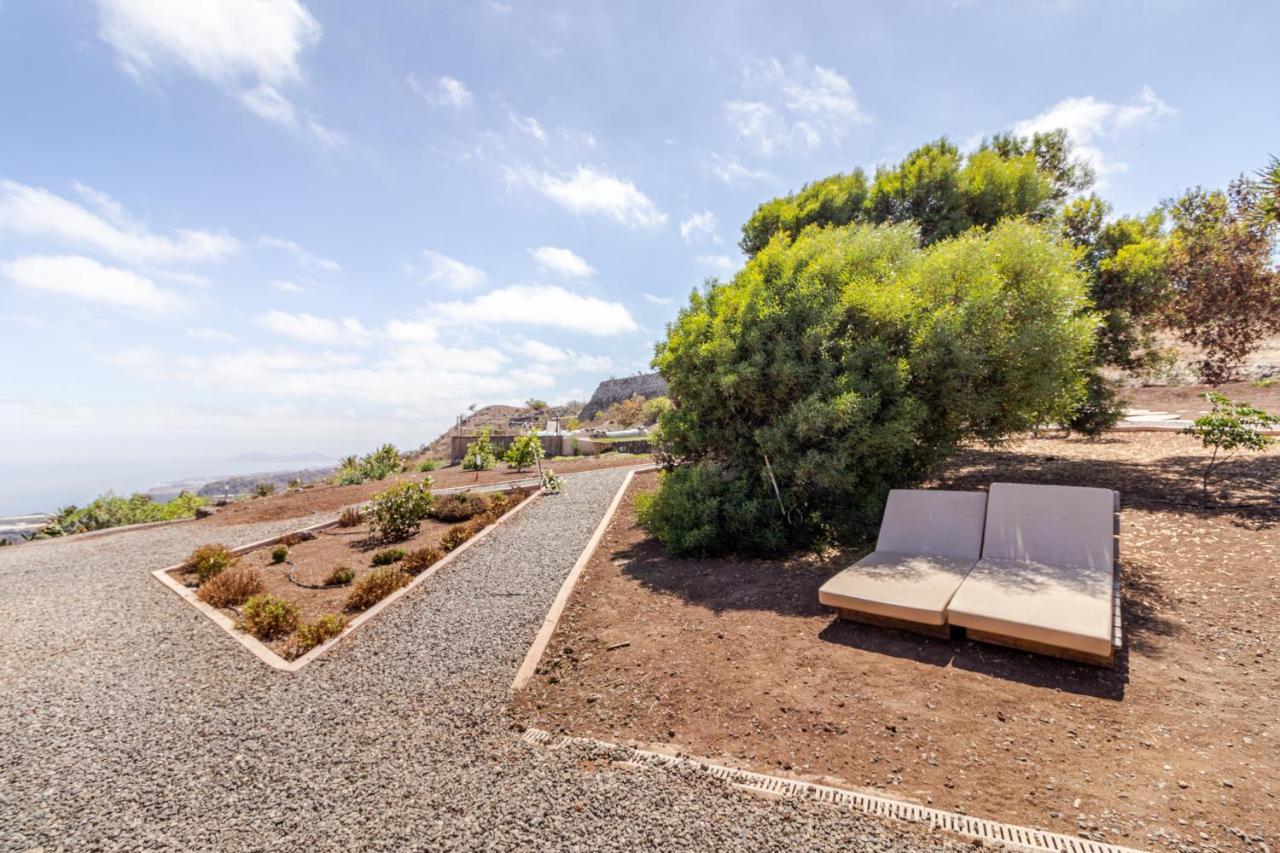 Flatguest Charming House + Pool + Terrace + Views Villa Santa Maria de Guia de Gran Canaria Eksteriør billede